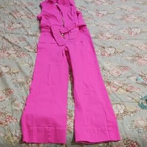 Show Me Your MuMu Vibrant Pink Jumpsuit